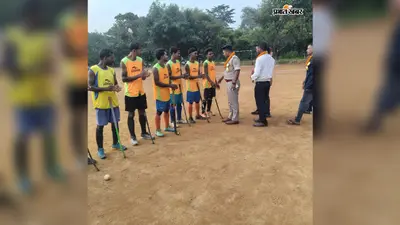 हॉकी मैदान से थाना प्रभारी ने दिया बड़ा संदेश, अफीम की खेती और नशे को लेकर किया जागरूक