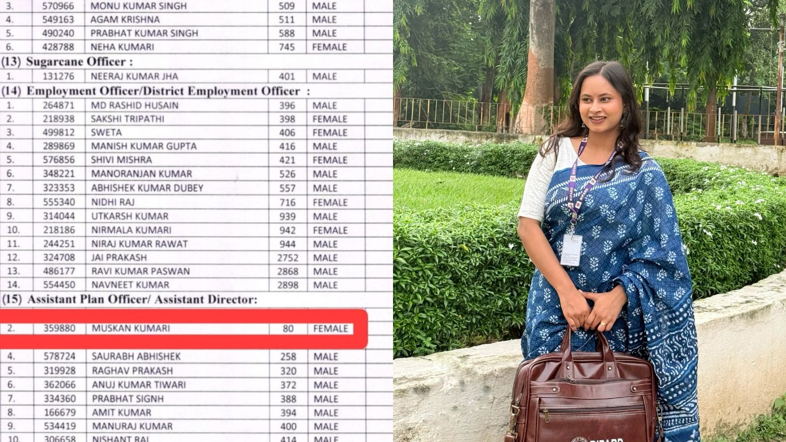 कौन हैं मुस्कान कुमारी?