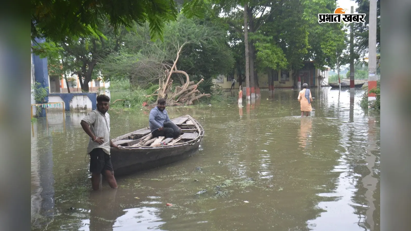 टीएमबीयू की स्थापना शाखा समेत कई विभागों में घुसा बाढ़ का पानी, महत्वपूर्ण फाइलों के नष्ट होने की आशंका