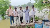 बाढ़ प्रभावित इलाकों में पहुंचे विधायक श्याम रजक, नदी में डूबी बच्ची को गोताखोरों ने निकाला