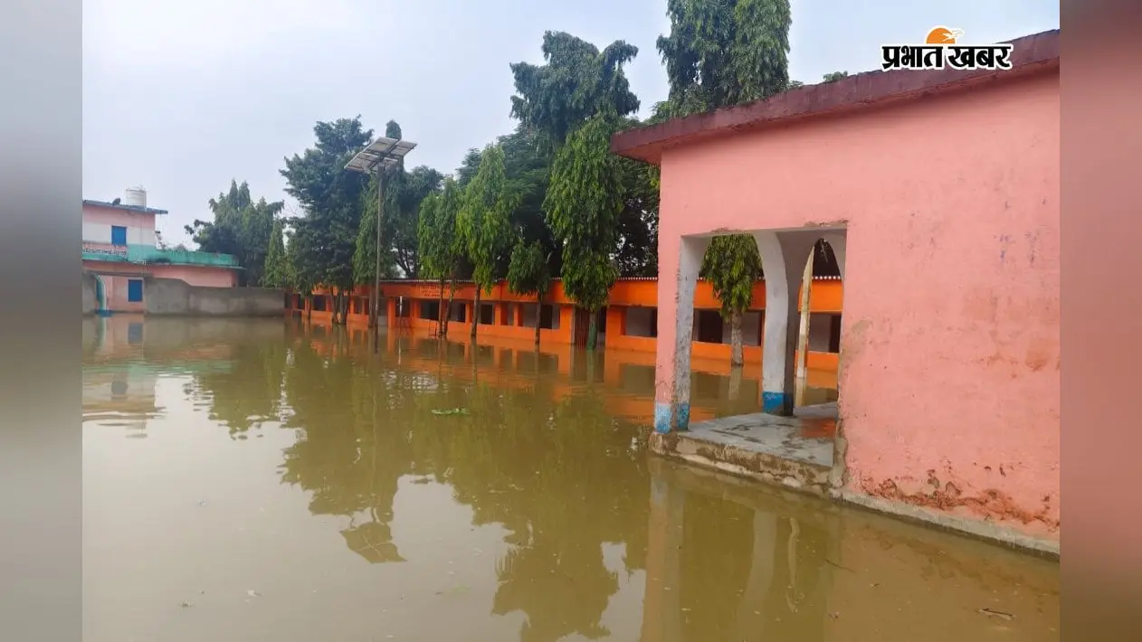 भागलपुर: बाढ़ पूर्व तैयारियों के दावों की खुली पोल; गोपालपुर, रंगरा व इस्माईलपुर में घुसा पानी, प्रखंड मुख्यालय तक पहुंचा सैलाब
