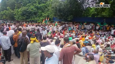 बिहार में जंतर-मंतर जैसा नजारा, पटना के जेपी गोलंबर पर जुटे प्रदर्शनकारी, फ्रेजर रोड जाने वाली सड़क बंद, भारी पुलिस बल तैनात