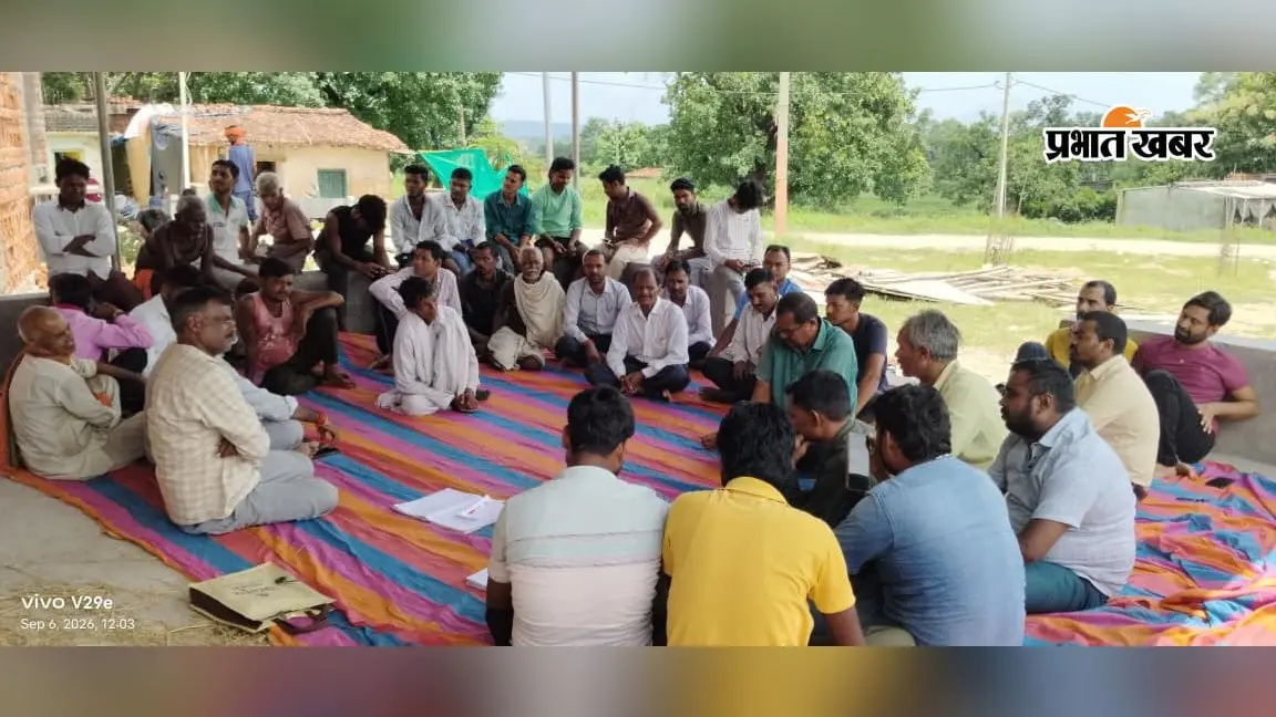 मोंगर में दुर्गापूजा समिति का गठन, पिंटू कुमार रजक बने अध्यक्ष