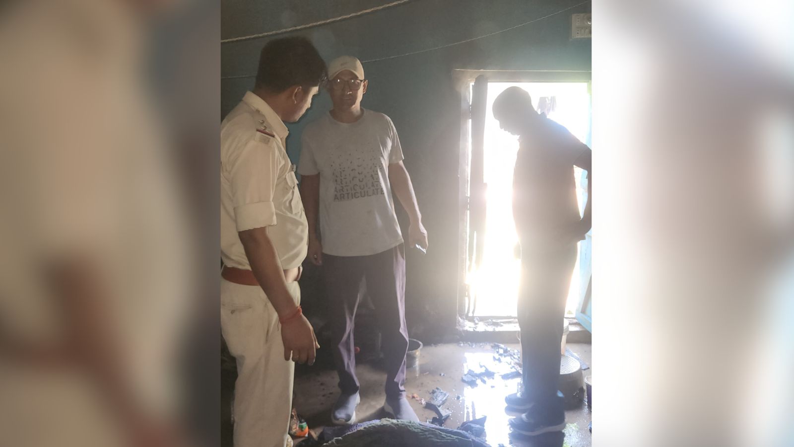 सूचना मिलने के बाद मौके पर पहुंची पुलिस