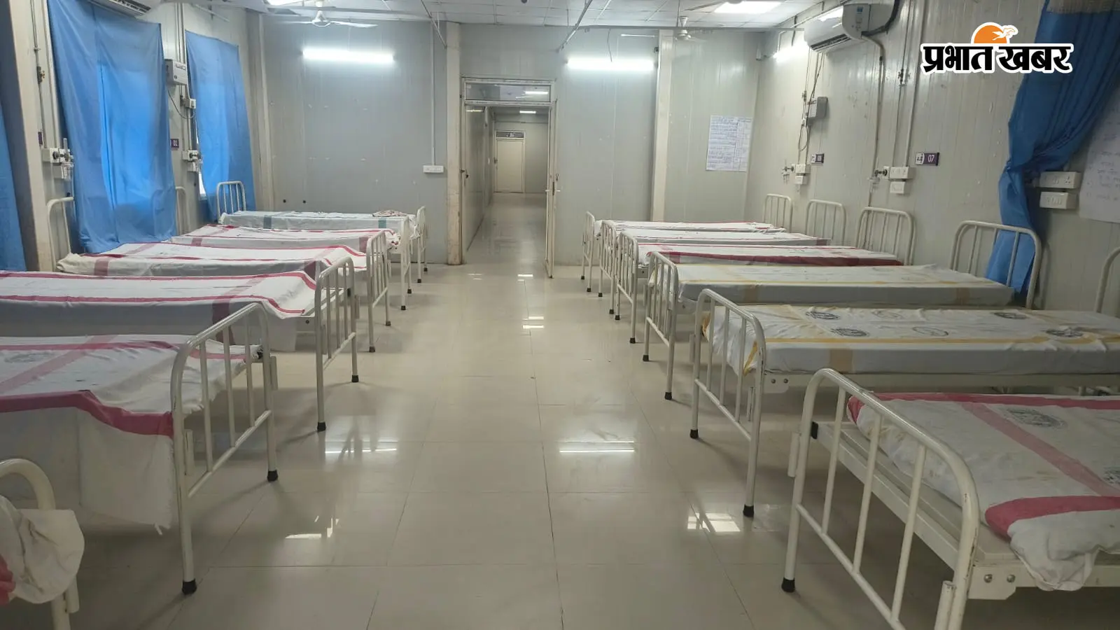 मुंगेर सदर अस्पताल में बढ़ी मरीजों की भीड़, 50 अतिरिक्त बेड की हो रही व्यवस्था