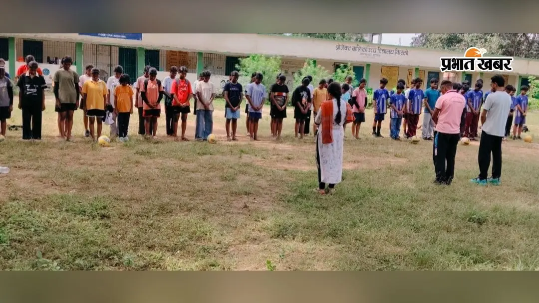 वॉलीबॉल प्रशिक्षण शिविर के बीच सुदिव्य सोनू को दी श्रद्धांजलि, खिलाड़ियों ने रखा दो मिनट का मौन