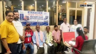बच्चों की सुरक्षा के लिए पहले चालक की नजर परखी, बेतिया में 20 बस चालकों की हुई आंखों की जांच