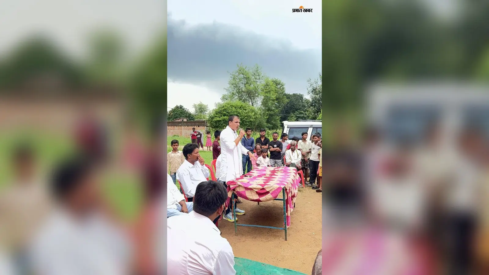 कांडी के गांवों का दौरा कर ग्रामीणों की समस्याओं से रूबरू हुए प्रभात दुबे