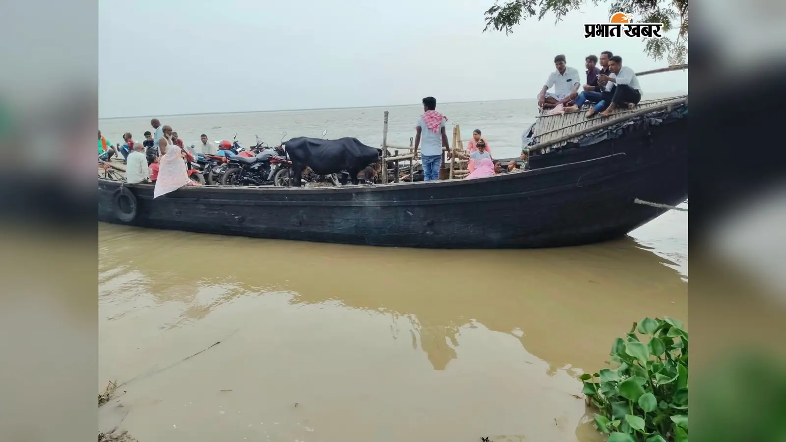 गंगा के उफान से दियारा में तबाही, पानी में डूबे रास्ते और कटाव की जद में घर