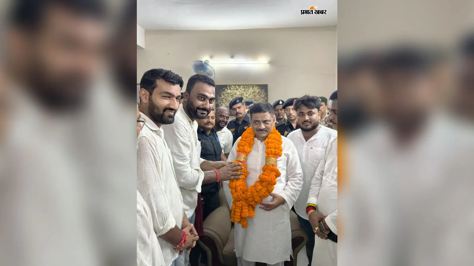 मधुबनी पहुंचे जदयू के राष्ट्रीय कार्यकारी अध्यक्ष संजय कुमार झा, जिले में चल रहे कामकाज की समीक्षा