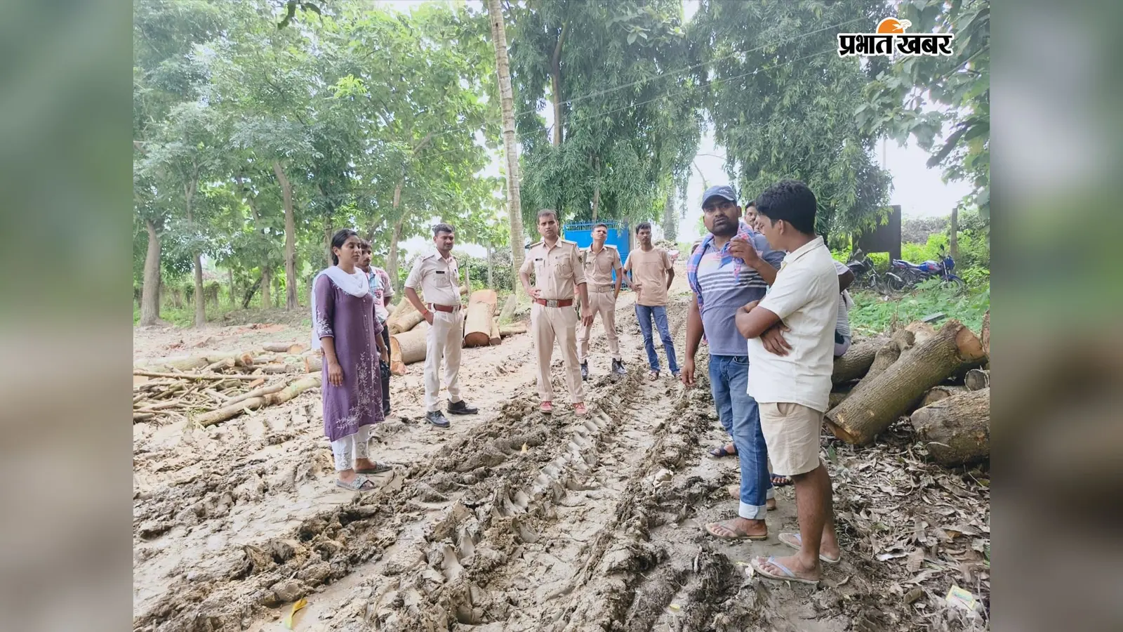 बारसोई में बिना अनुमति पेड़ों की कटाई का मामला, वन विभाग ने शुरू की जांच