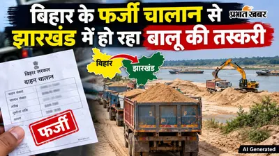 झारखंड में बालू माफिया का नया खेल, बिहार के फर्जी चालान से तस्करी, पलामू DMO के पत्र से खुलासा