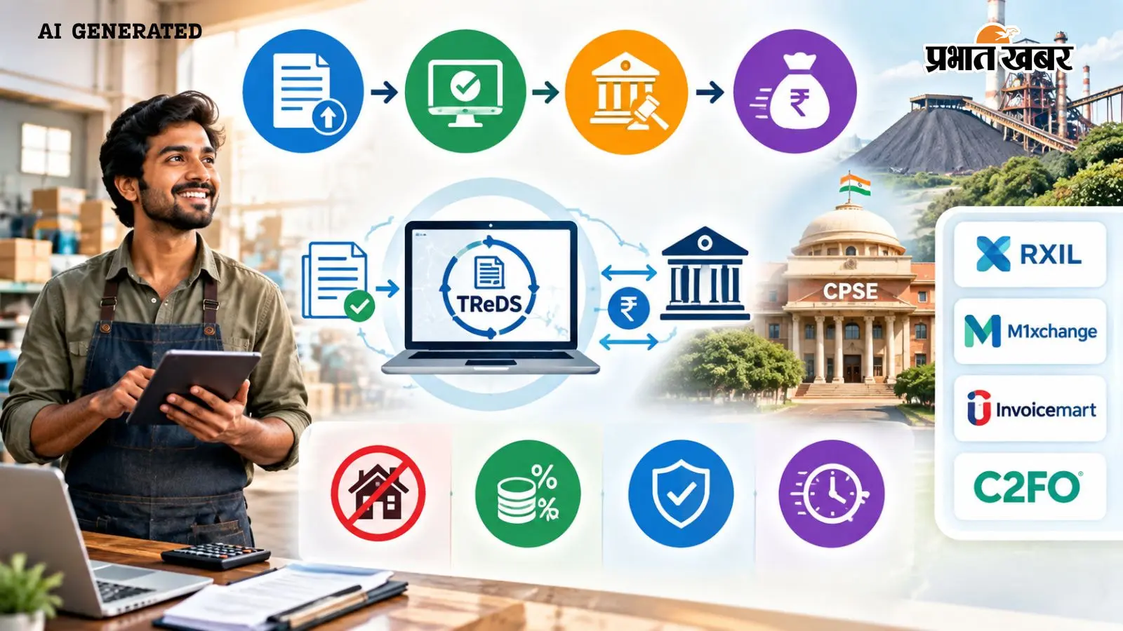 छोटे कारोबार के लिए बदल रहा है पेमेंट का खेल, जानें TReDS से कितना बदलेगा MSME का Cash Flow Model