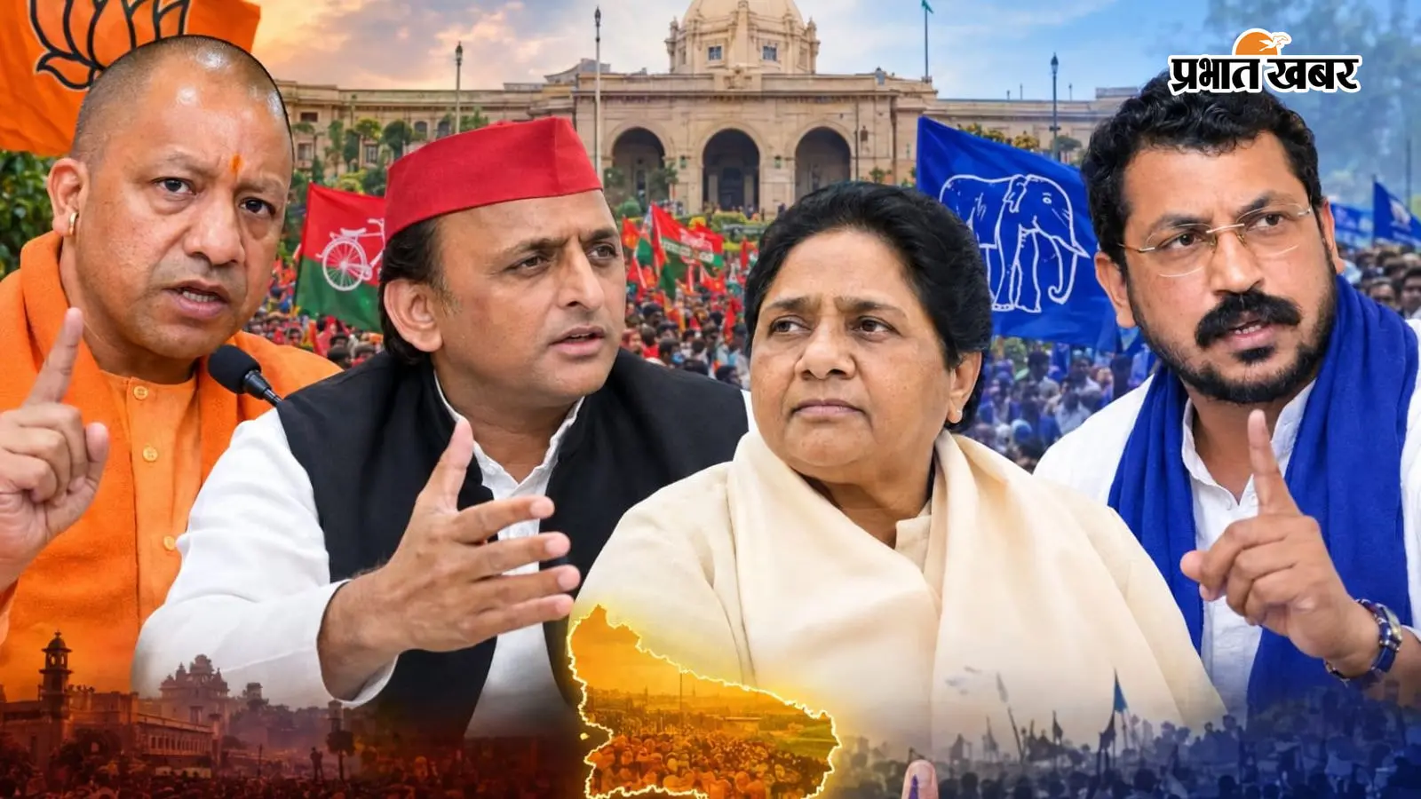 2027 से पहले UP में सबसे बड़ा सियासी खेल: BJP-SP के बीच तीसरी ताकत की दस्तक, बदल जाएगा चुनावी गणित