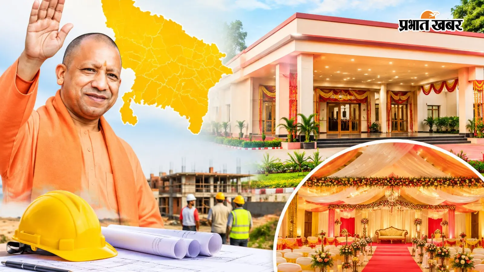 यूपी सरकार का बड़ा तोहफा: अब गांवों में भी सस्ते में होंगी शादियां! 71 विधानसभाओं में बनेंगे मैरिज हॉल जैसे 'उत्सव भवन'