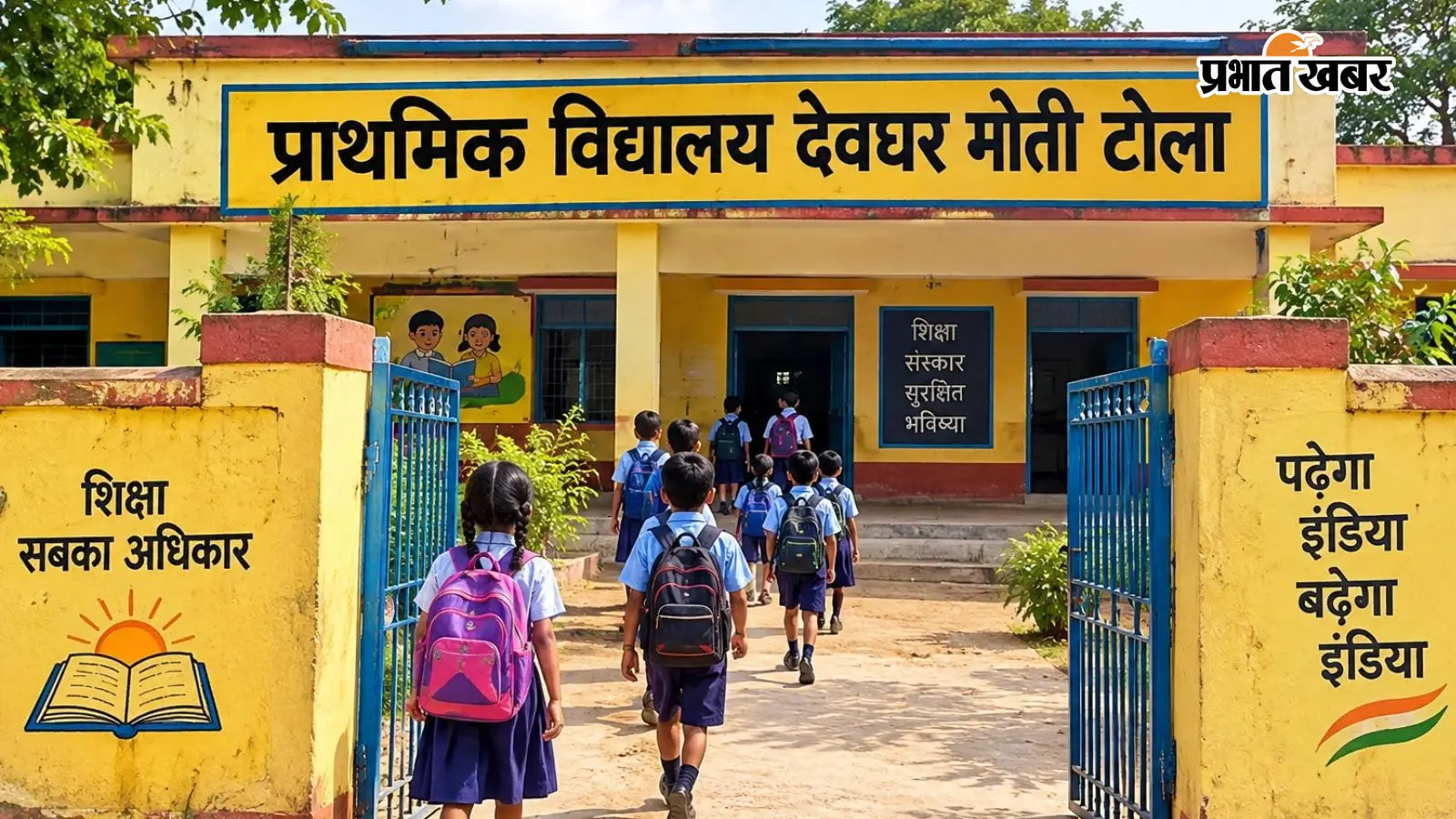 भोजपुर : जर्जर स्कूल भवन के कारण 2.5 किमी दूर भेजे जाएंगे बच्चे, जगदीशपुर में अभिभावकों में आक्रोश