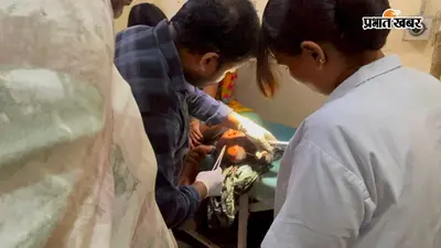 आजमनगर में मरीज को ले जा रही एंबुलेंस बनी काल, मासूम बच्ची हुई गंभीर रूप से घायल