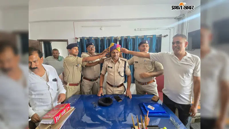 भोजपुर: चांदी थानाध्यक्ष राकेश कुमार रौशन को दी गयी विदाई, नये दायित्व के लिए मिली शुभकामनाएं