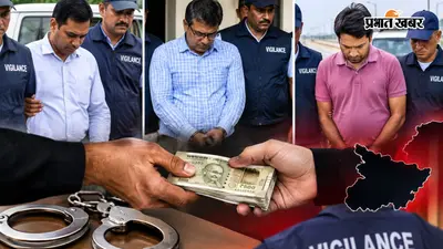 जहानाबाद से पटना तक विजिलेंस ने कसा शिकंजा, 45000 की रिश्वत के साथ मनरेगा जेई और डीटीओ बाबू समेत 3 गिरफ्तार