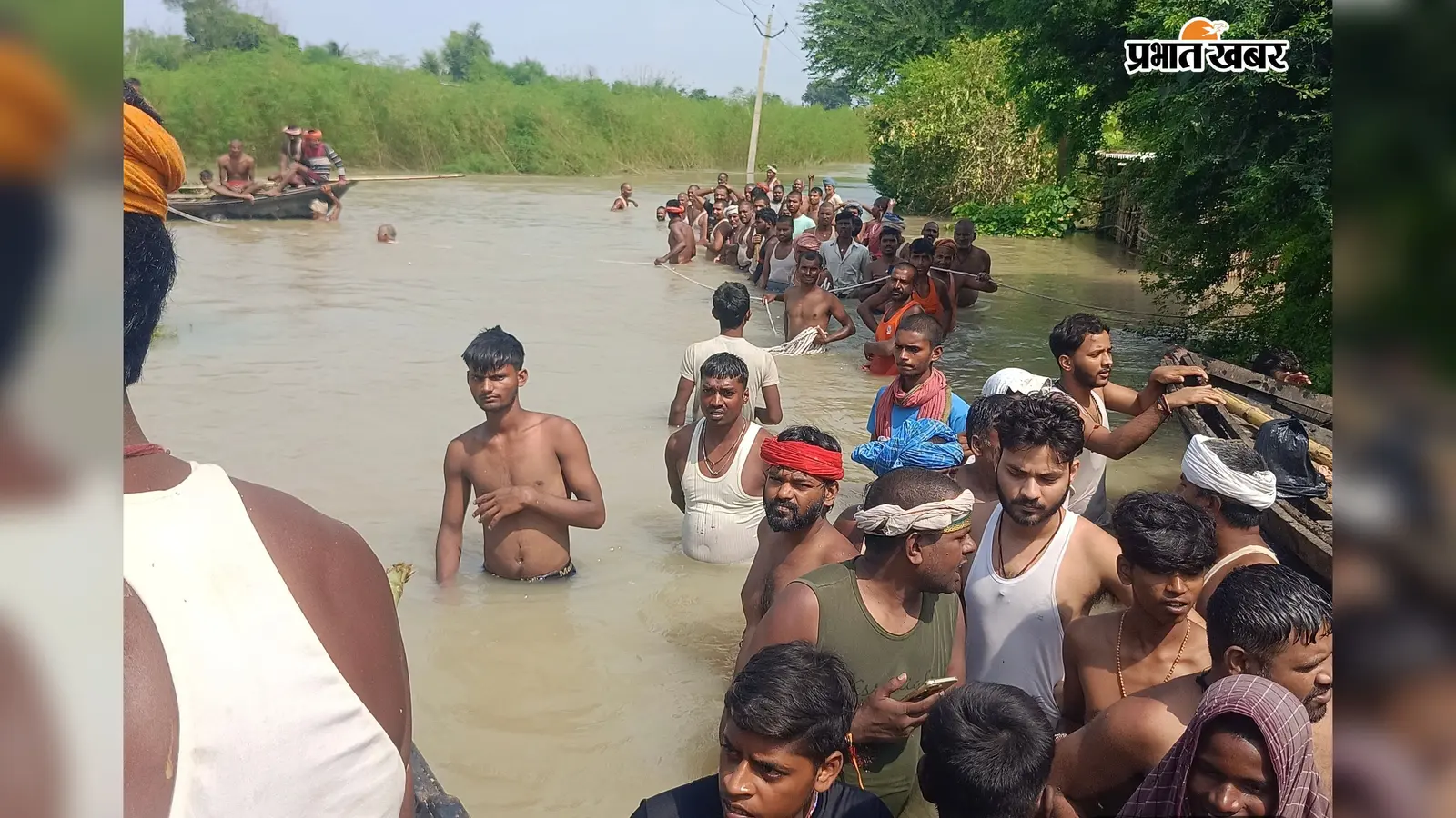 बेगूसराय के बलिया में बाढ़ के पानी में डूबने से दो की मौत, बाजार सामान लेने निकली थीं चार लड़कियां