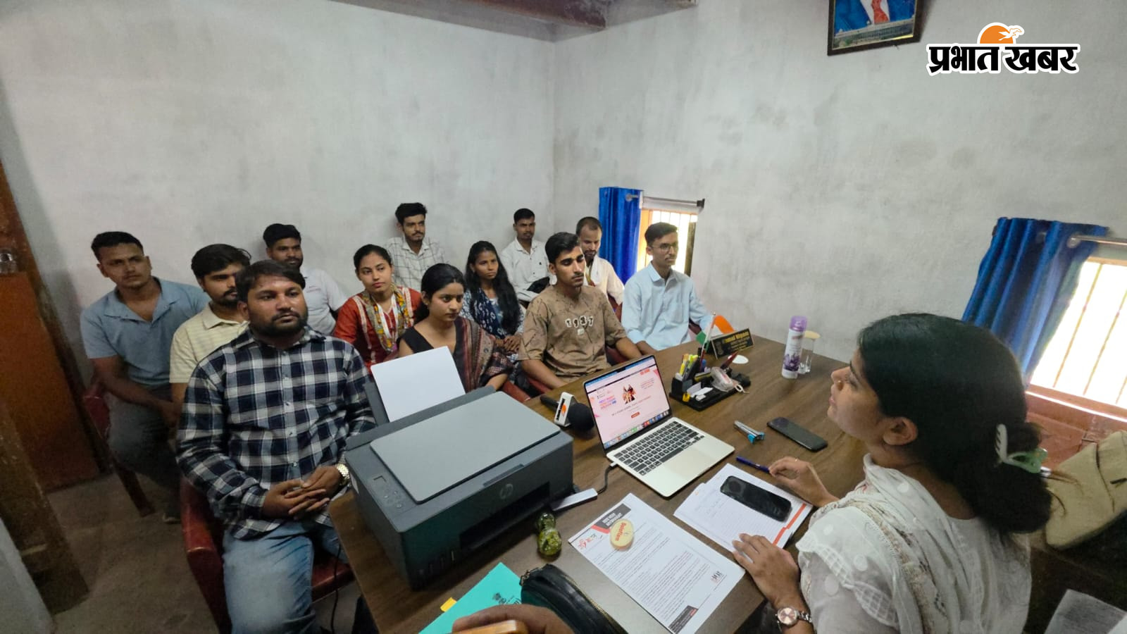 माय भारत पोर्टल के लिए जागरूकता कार्यक्रम में शामिल युवा | Prabhat Khabar Network