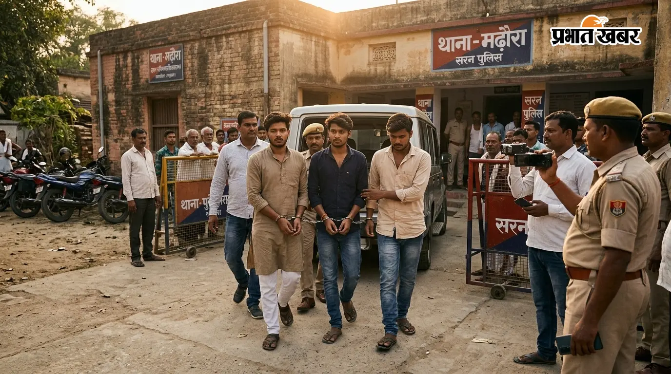 सारण में भ्रामक वीडियो बनाने वाले 3 यूट्यूबर गिरफ्तार, प्रशासन के खिलाफ वीडियो वायरल करने का आरोप