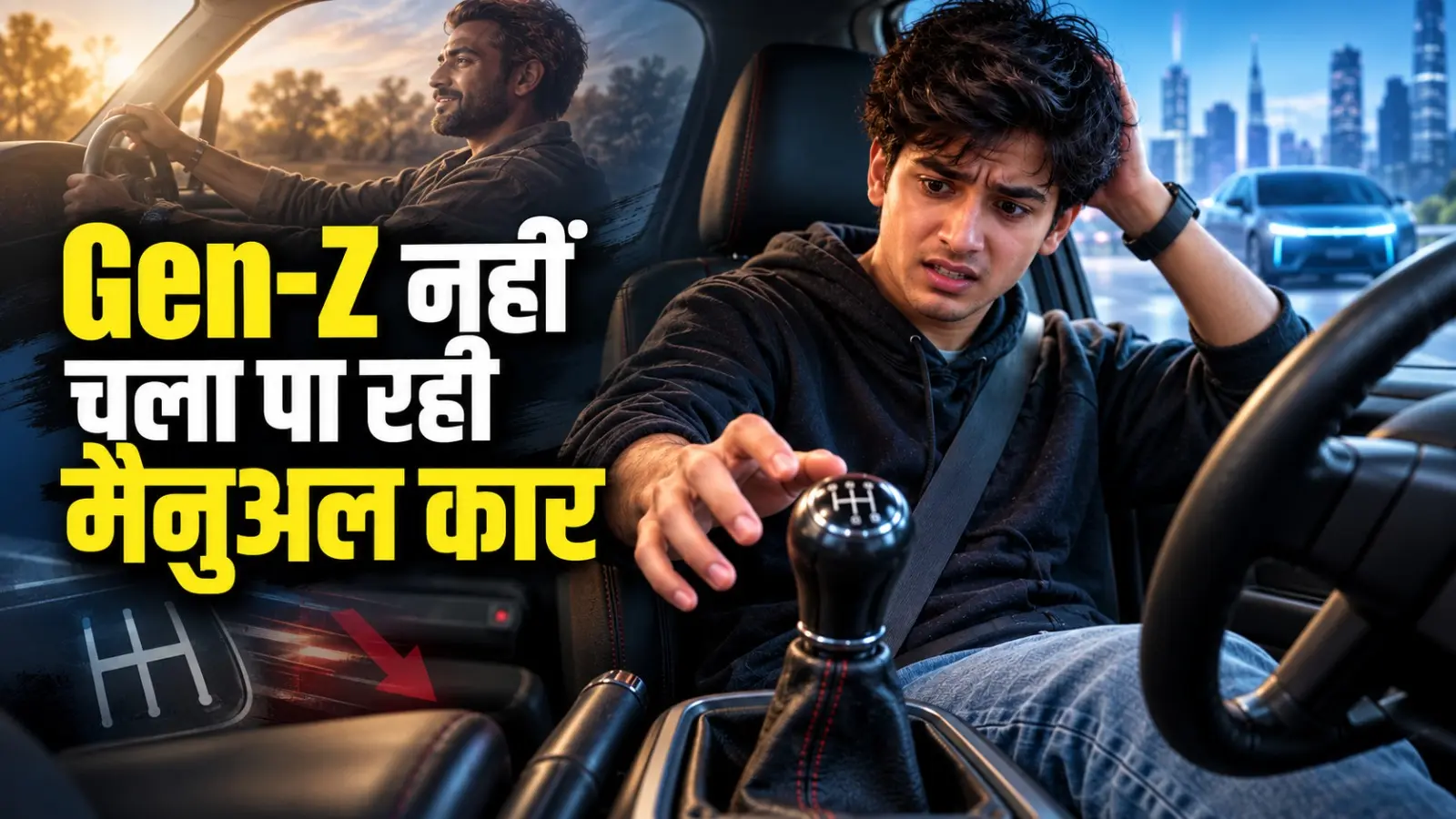 Gen-Z Driving Skills: ऑटोमैटिक की गोद में पली-बढ़ी नई पीढ़ी भूली क्लच और गियर, सर्वे में हुए हैरान करने वाले खुलासे