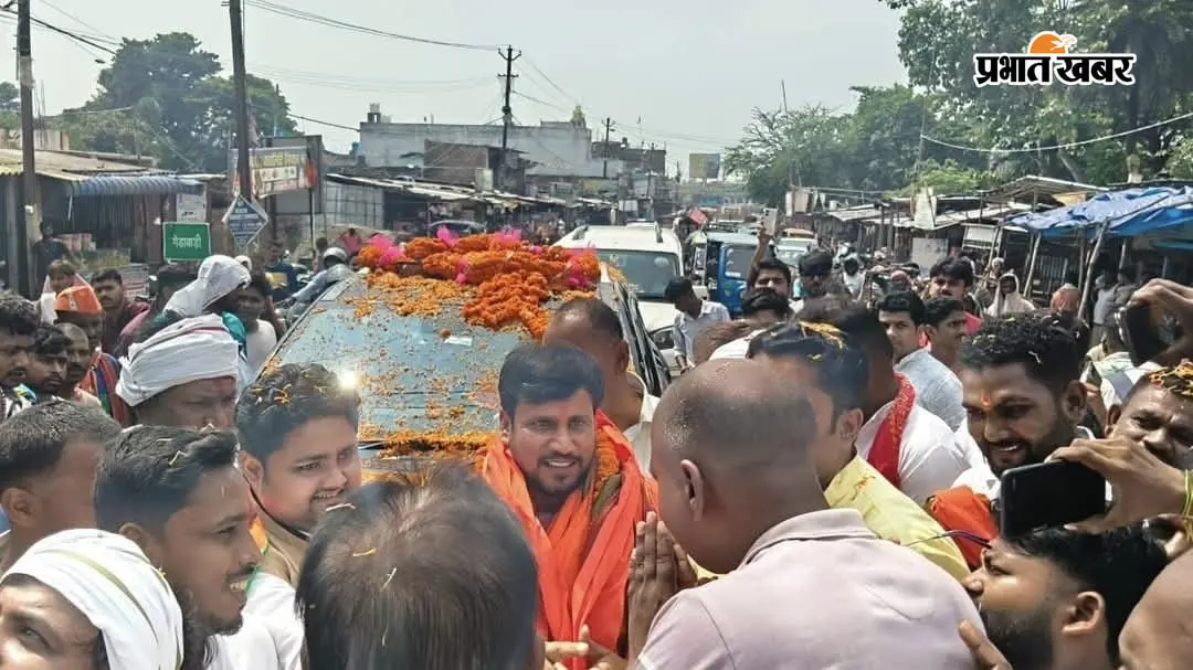 गेड़ाबाड़ी बाजार में भाजपा युवा मोर्चा प्रदेश अध्यक्ष का स्वागत, बूथ स्तर पर संगठन मजबूत करने का आह्वान
