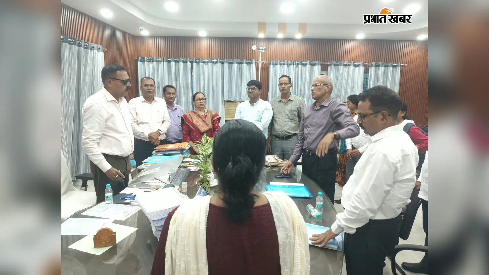 मगध विश्वविद्यालय में शिक्षकों की मांगों पर वार्ता सकारात्मक, कुलपति नहीं मिले; अब 11 सितंबर को होगी अगली बैठक