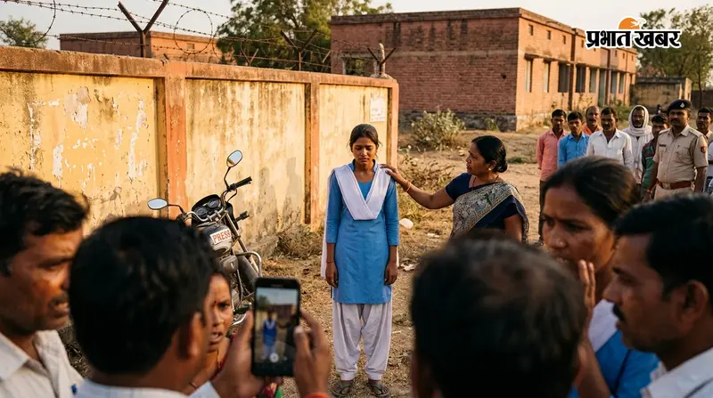 कस्तूरबा विद्यालय की छात्रा बाउंड्री फांदकर निकली बाहर, वीडियो वायरल; प्रताड़ना के आरोप से मचा हड़कंप