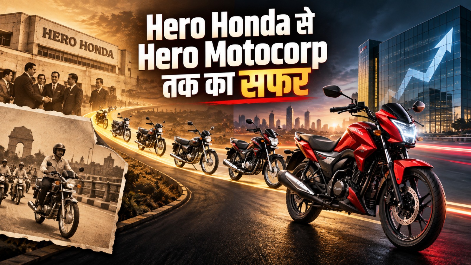 Hero Motocorp का सफरनामा