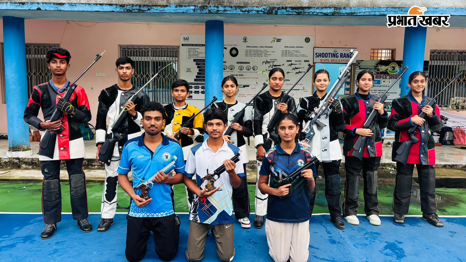 खूंटी राइफल शूटिंग क्लब के 11 खिलाड़ियों का SGFI नेशनल के लिए चयन, बनाया नया रिकॉर्ड