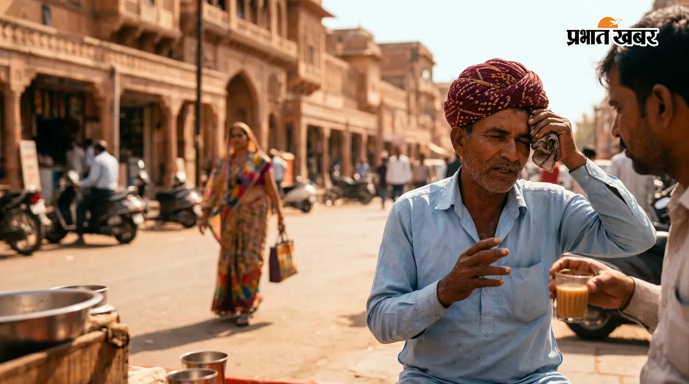 Rajasthan Weather Today : आज नहीं बरसेंगे बादल, 34 से 36 डिग्री तक चढ़ेगा पारा