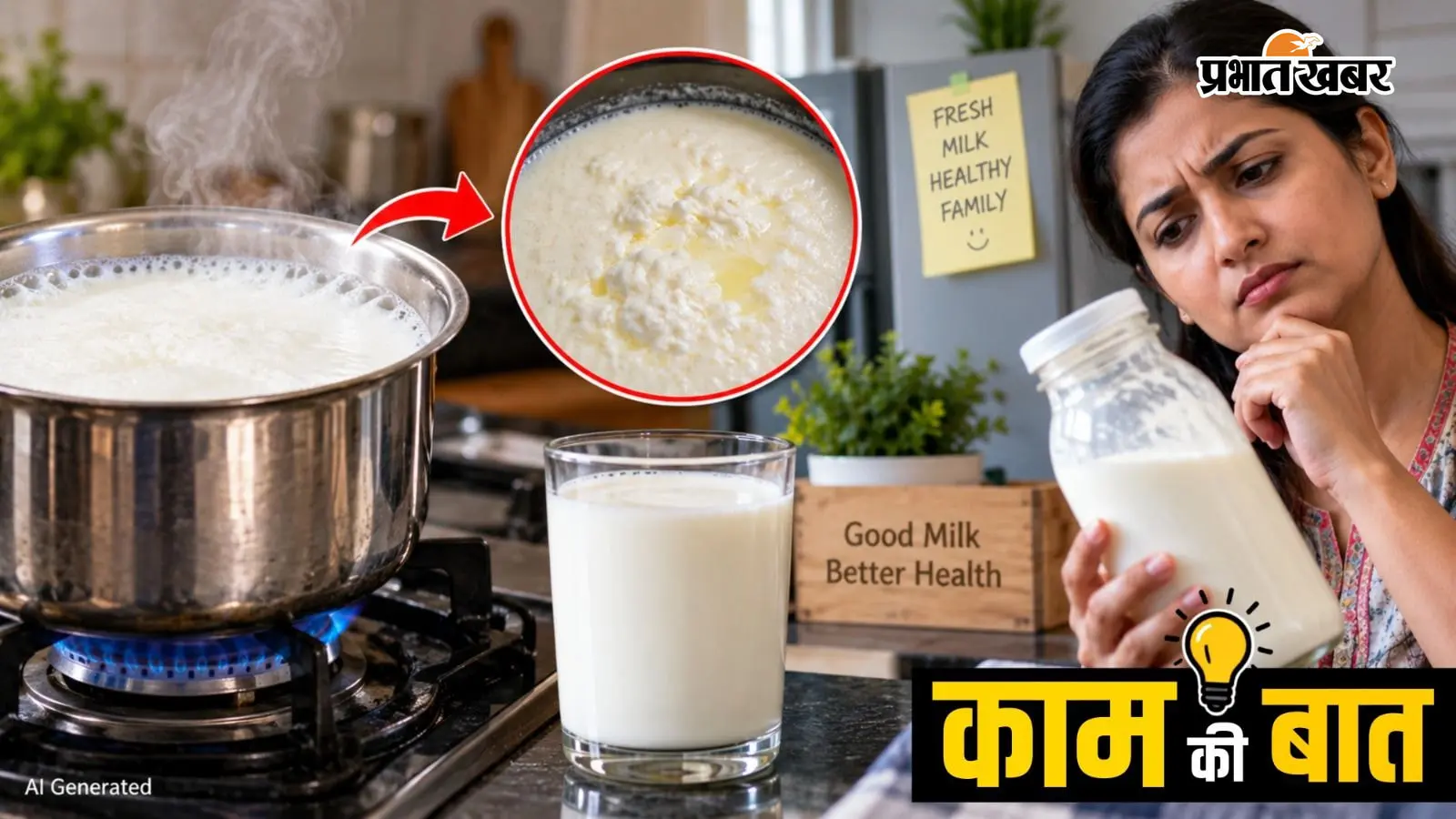 दूध उबालकर भी जल्दी फट जाता है? कहीं आप तो नहीं कर रहे ये गलतियां