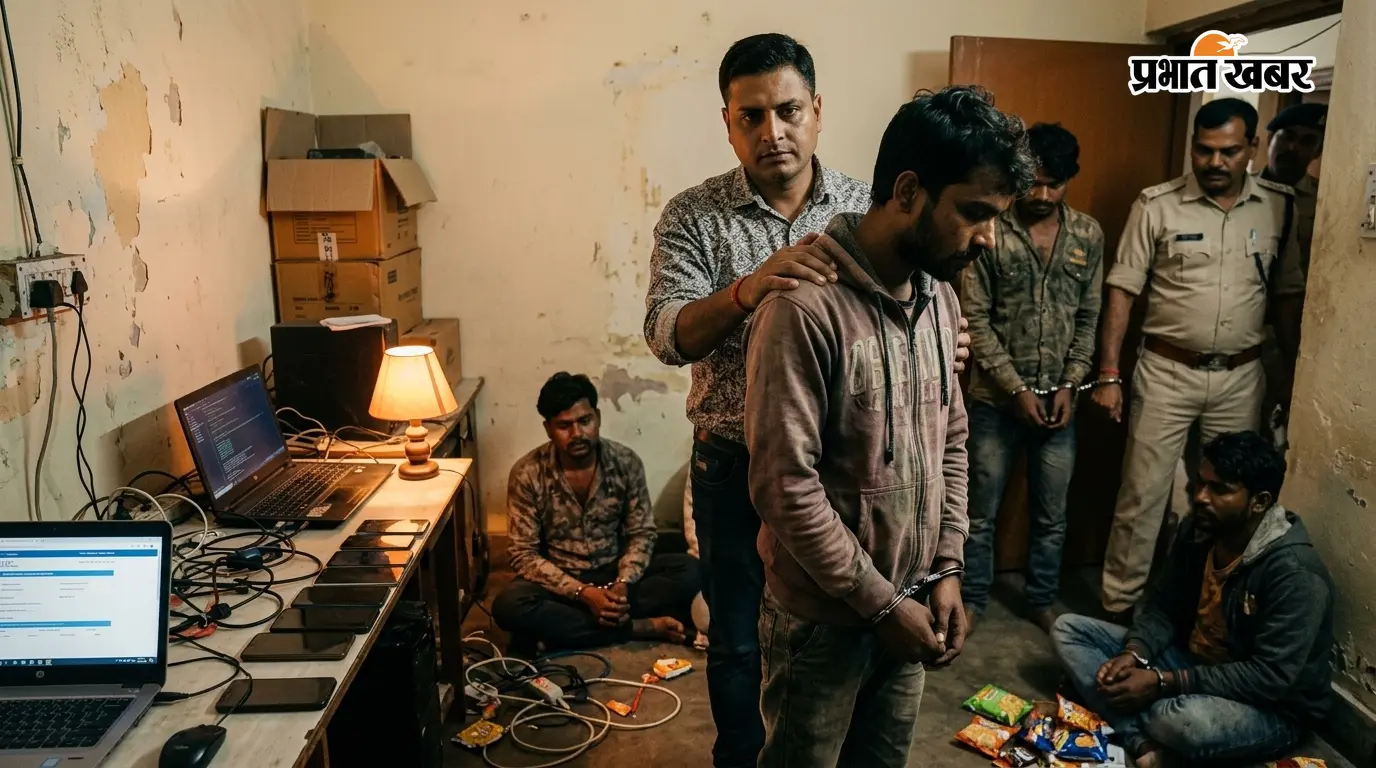 डिजिटल अरेस्ट कर 1.20 करोड़ की ठगी, बंगाल-धनबाद से 3 साइबर अपराधी गिरफ्तार