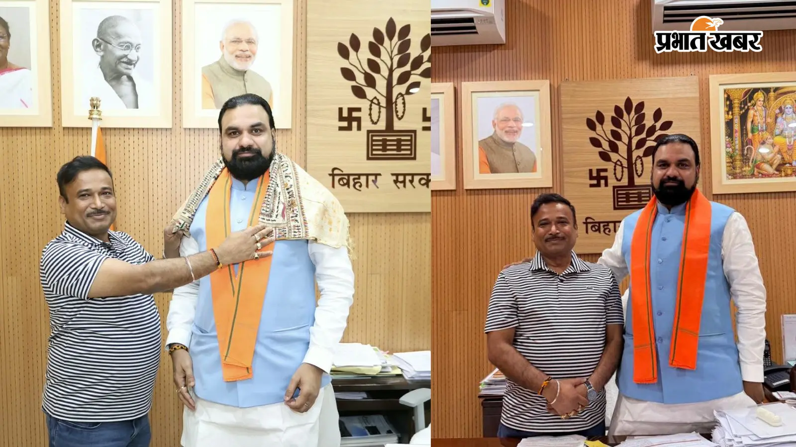 मुख्यमंत्री सम्राट चौधरी से प्रकाश चंद्रा की मुलाकात, क्षेत्र के विकास और जनहित के मुद्दों पर हुई चर्चा