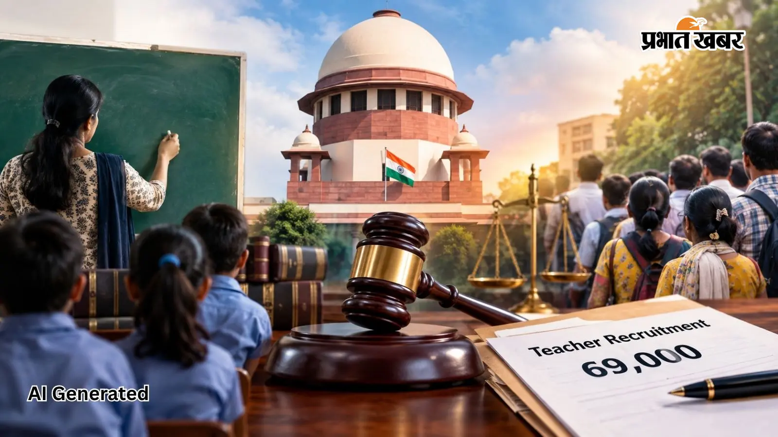 "6 साल की नौकरी बचेगी या जाएगी?" सुप्रीम कोर्ट के एक रुख से हिला उत्तर प्रदेश, 69000 भर्ती का अंतिम दौर शुरू