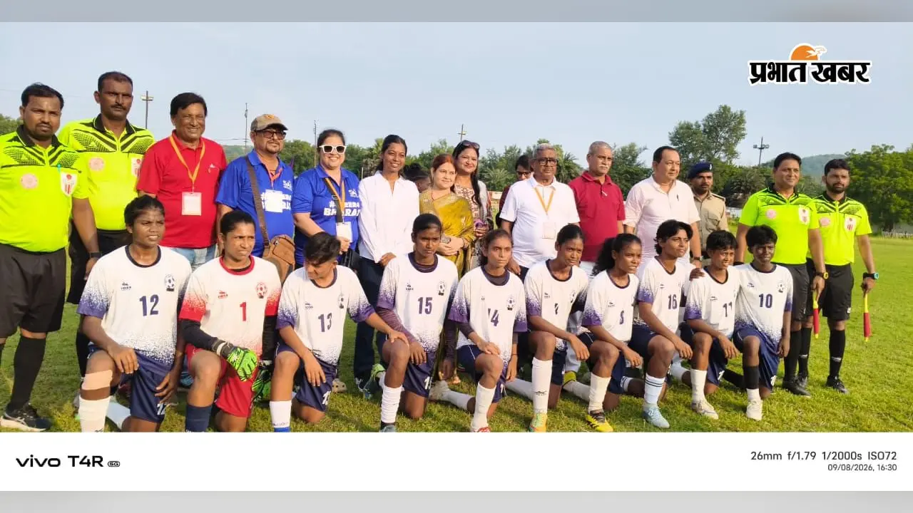 अजय कुमार सिंह बच्चन मेमोरियल फुटबॉल: पिया रूई दास के गोल से जीती दार्जिलिंग की टीम, देखें मैच का रोमांच