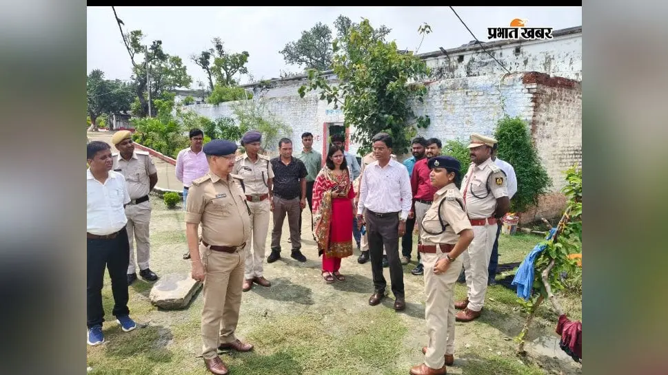 मंडल कारा में अचानक पहुंची अधिकारियों की टीम, सुरक्षा व्यवस्था का लिया जायजा