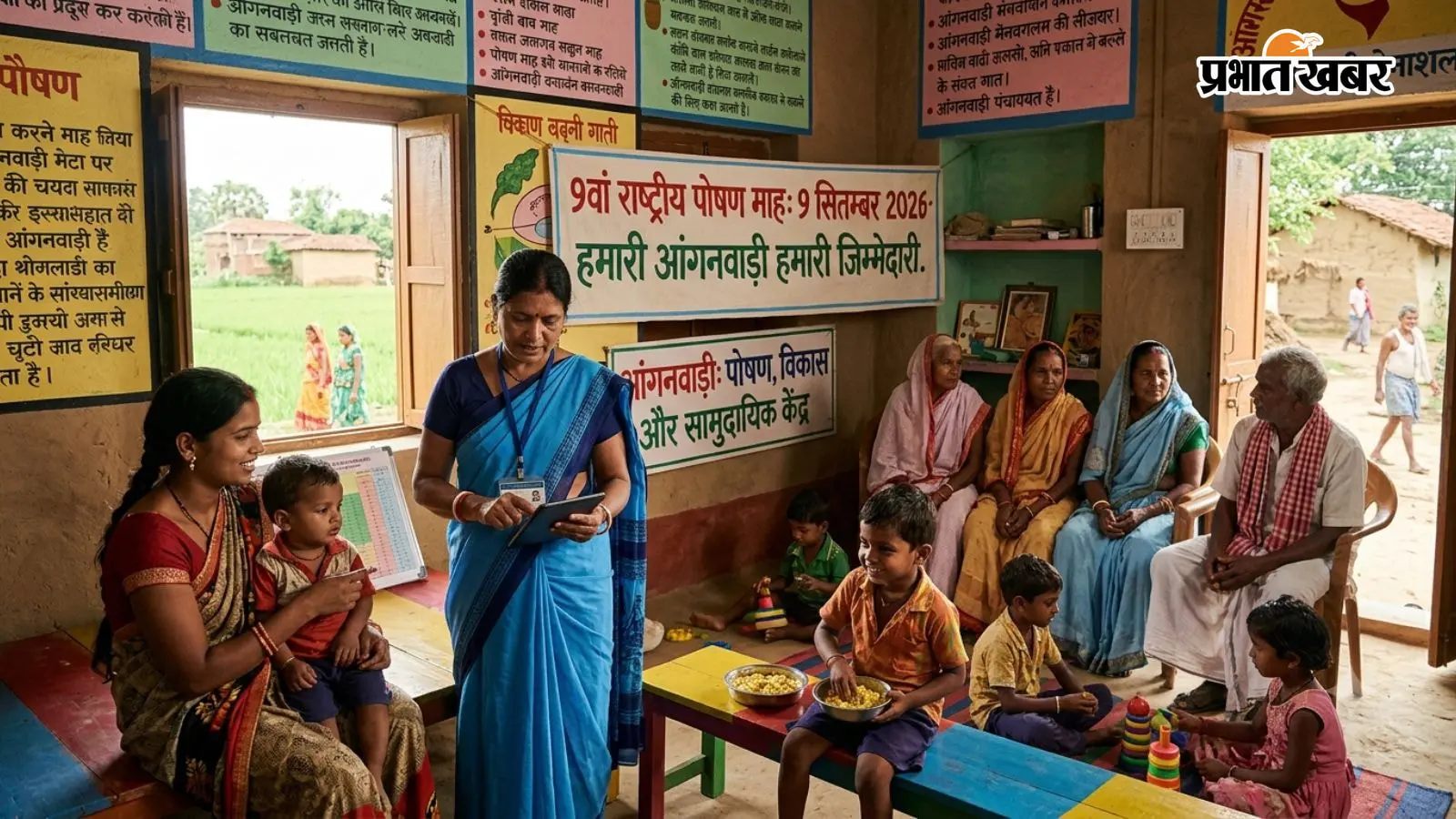 आंगनवाड़ी अब सिर्फ राशन केंद्र नहीं, गांव की नई सोशल यूनिट: 9वें पोषण माह से कितना बदलेगा जमीनी सिस्टम?