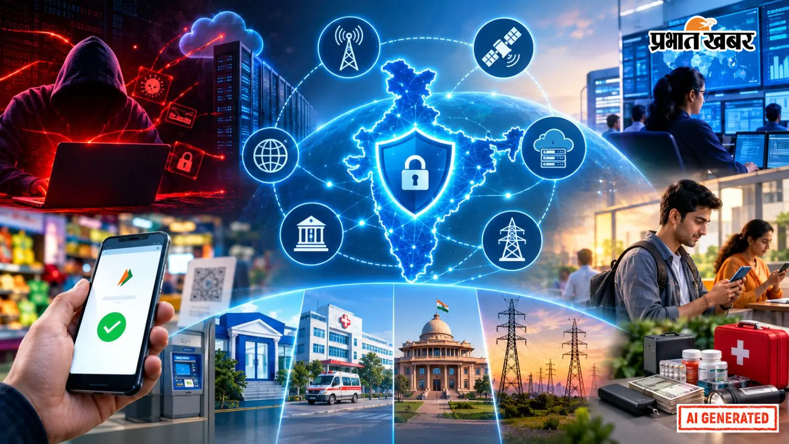 AI का अगला खतरा: इंटरनेट ठप करने की तैयारी? जानिए भारत के नए Cyber Resilience मॉडल की पूरी रिपोर्ट