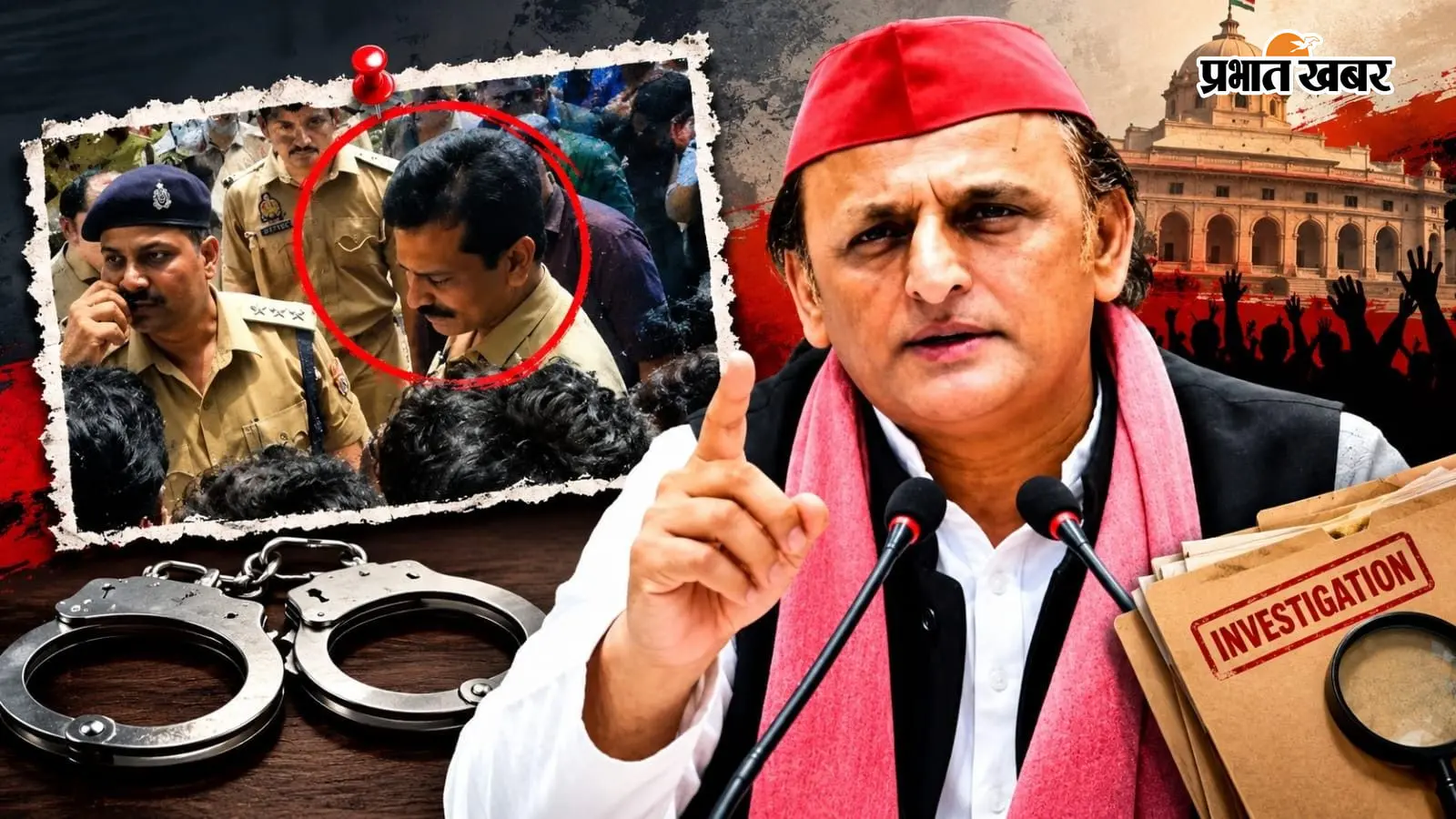 मूंछें हों तो नत्थूलाल जैसी हों', मैनपुरी CO अशोक सिंह के वायरल वीडियो पर अखिलेश यादव का पलटवार
