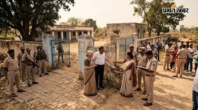 दो सदस्यीय कमेटी पहुंची कस्तूरबा विद्यालय, छात्रा के बाउंड्री फांदने के मामले की जांच शुरु