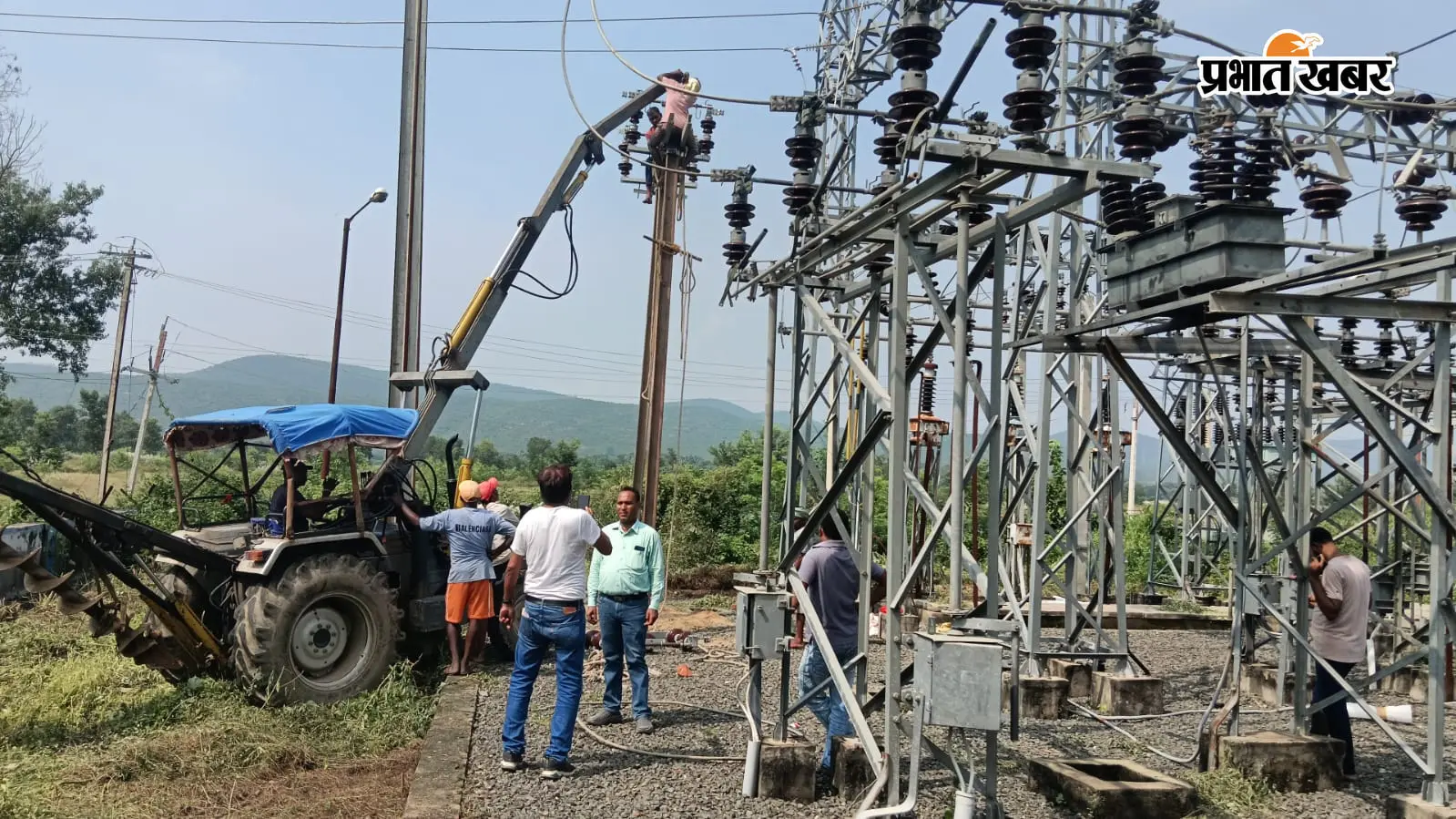 नवादा : विद्युत उपकेंद्र में लगा एबी स्विच, फॉल्ट होने पर अब तुरंत दूसरे सोर्स से मिलेगी बिजली