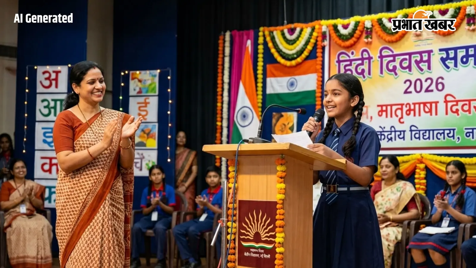 Hindi Diwas Speech: 14 सितंबर को स्कूल में बोलने के लिए आसान और शानदार भाषण