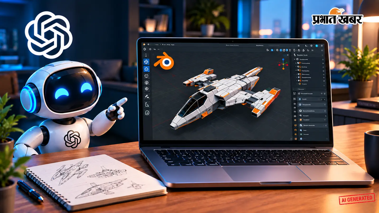 GPT-6 Astra से Blender में बना सकेंगे 3D मॉडल और गेम एसेट, ऐसे करेगा काम