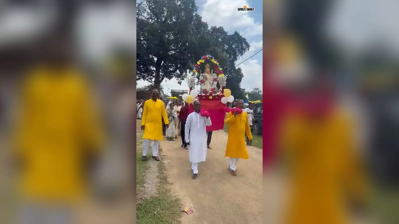 फरसाबेड़ा में माता वेलांकनी के जन्मोत्सव में उमड़ा आस्था का सैलाब, 25 हजार श्रद्धालु जुटे