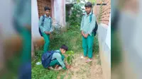 देवरी में बच्चों ने लगाया पौधा, 'एक पेड़ मां के नाम' अभियान के तहत पर्यावरण संरक्षण का दिया संदेश