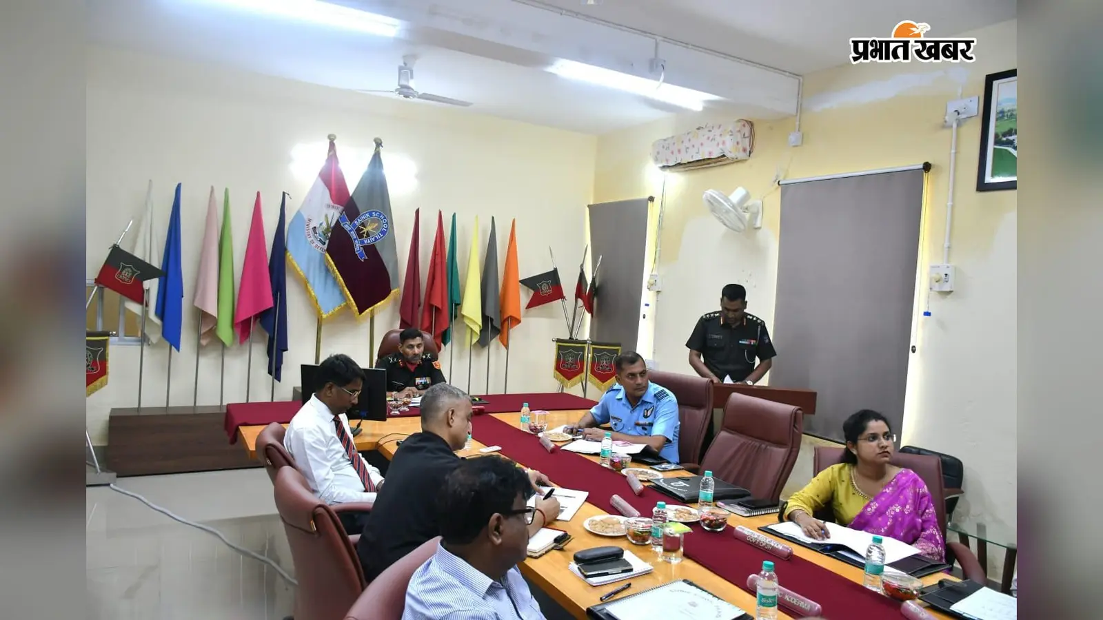 सैनिक स्कूल तिलैया का दो दिवसीय निरीक्षण पूरा, कैडेट्स से बोले मेजर जनरल- पराक्रम से बनती है पहचान