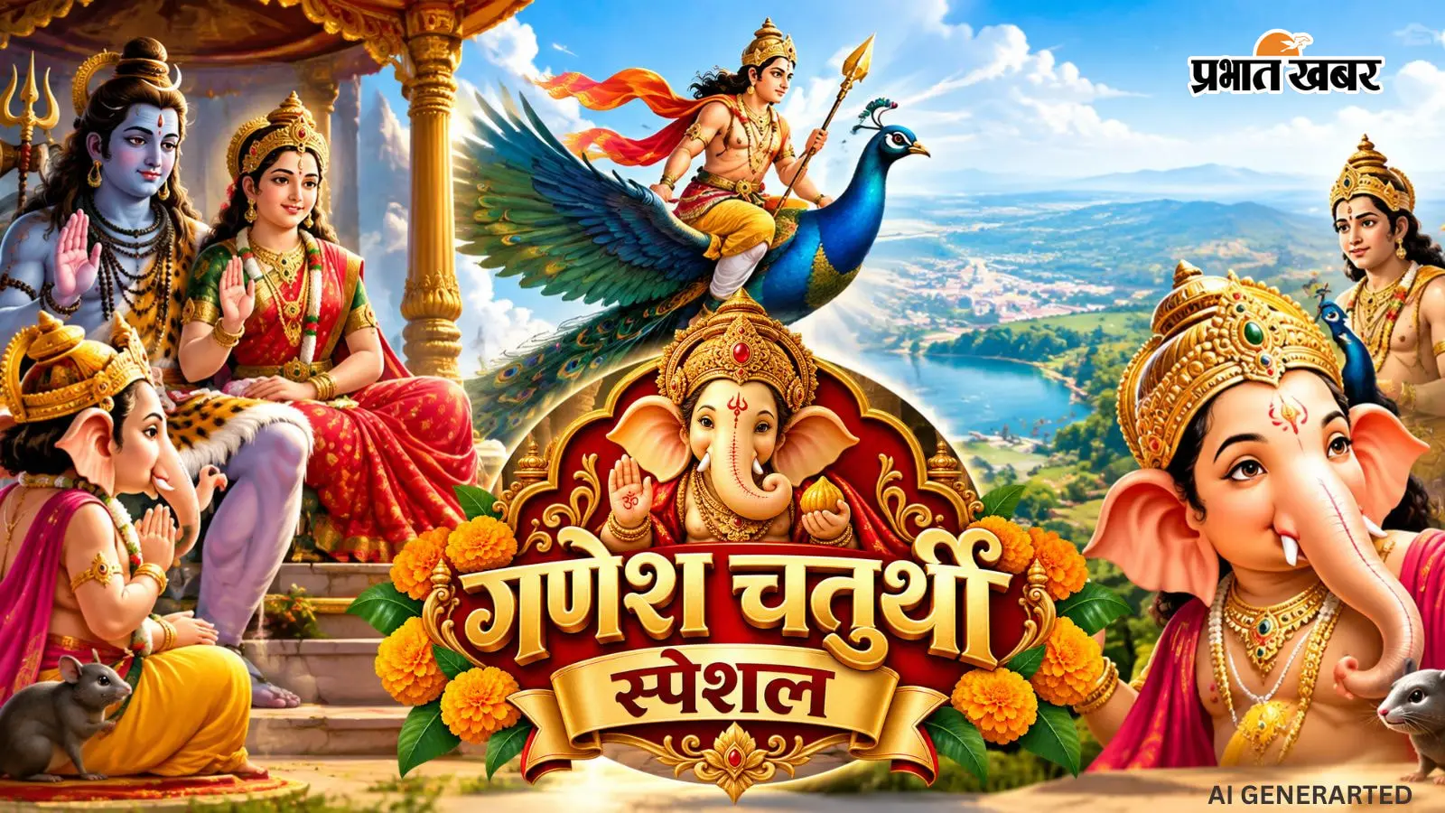 Ganesh Chaturthi Special: कार्तिकेय ने लगाई पृथ्वी की दौड़, गणेश जी ने माता-पिता की परिक्रमा से जीत ली बाजी